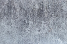 Natural Grey Slate Stone Background Pattern With High Resolution. Copy Space.