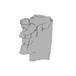 Old Man of the Mountain, New Hampshire Vector