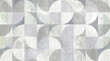 Digital tiles design. Abstract damask patchwork pattern 