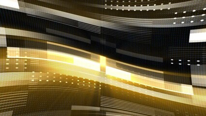 Poster - Abstract digital backdrop. Computer generated 3d render