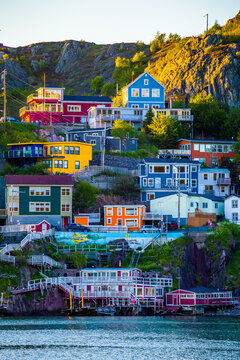 Houses at St John Newfoundland Canada