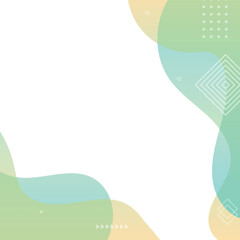 Wall Mural - abstract background. vector banner template for social media, website and business template presenta