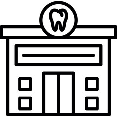 Sticker - Dental CLinic Icon