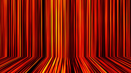 Poster - abstract colorful background with bright neon rays and glowing lines red black loop background The speed of light. Seamless loop animation
