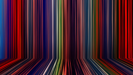 Poster - Dynamic bar movement and rotation colorful graphics animation dynamic abstract background animated wallpaper