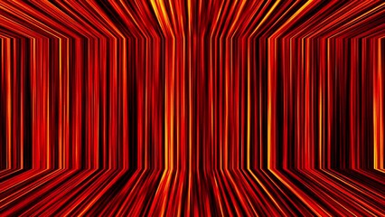 Poster - abstract colorful background with bright neon rays and glowing lines red black loop background The speed of light. Seamless loop animation