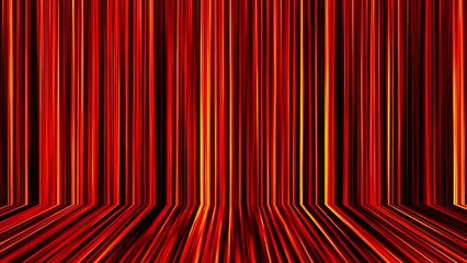 Poster - abstract colorful background with bright neon rays and glowing lines red black loop background The speed of light. Seamless loop animation