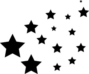 Poster - star icon vector symbol template on white background