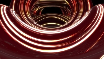 Poster - NEON SERIES glow 4K abstract moving seamless art loop background abstract motion screen background animated box shapes 4K loop lines colorful design 4K laser show looped animation ultraviolet spectrum