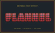 decorative flannel Font and Alphabet vector