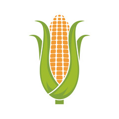 Wall Mural - Corn logo illustration vector