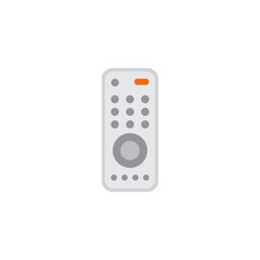 Poster - Wireless remote control icon in color, isolated on white background 