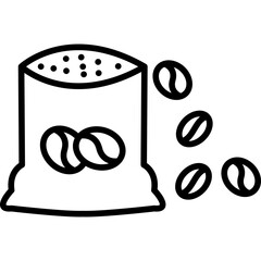 Sticker - Beans Bag Icon