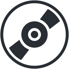 CD Vector Icon