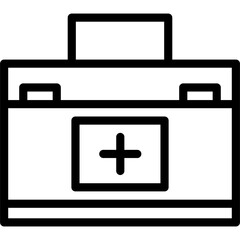 Wall Mural - Medical Kit Icon