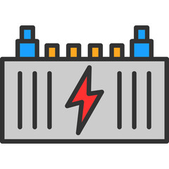 Poster - Battery Icon