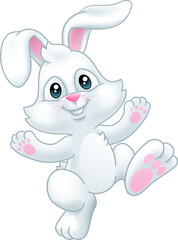 Wall Mural - Easter Bunny Rabbit Cartoon