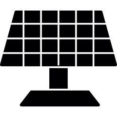 Poster - Solar Panel Icon