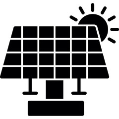 Sticker - Solar Energy Icon