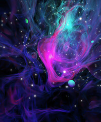 Wall Mural - abstract background with space