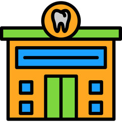 Sticker - Dental CLinic Icon