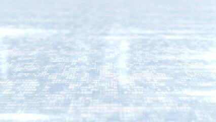 Light animated background with code.