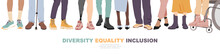 Diversity, Equality, Inclusion Banner.