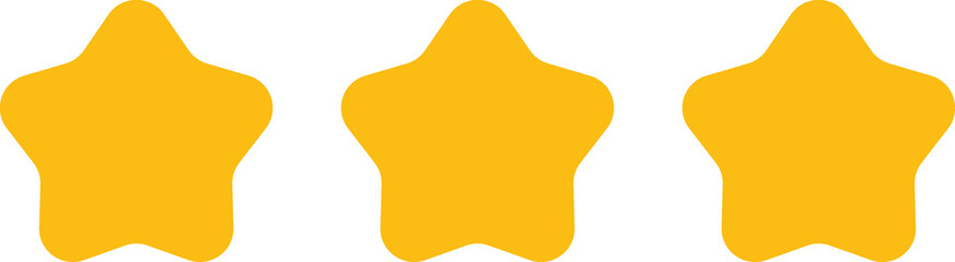 rating stars  icon