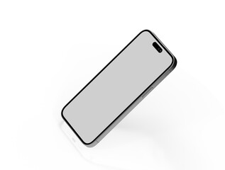 Poster - phone 3d illustration mockup smartphone 3d