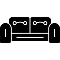 Wall Mural - Sofa Icon