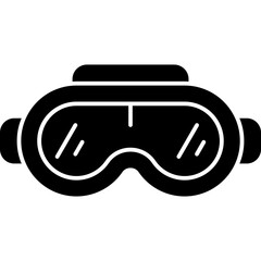 Canvas Print - Vr Goggles Icon