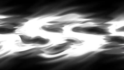 Poster - Colorful flow of glowing liquid energy. Motion. Luminous stream of energy in liquid plasma river. Bright light in wavy fluid of energy flow