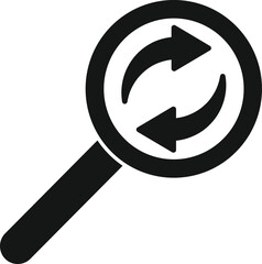 Poster - Redesign icon simple vector. Web ui. Creative studio
