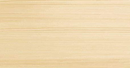 Vector realistic light wood texture. Yellow clear wood background. Empty wooden backdrop. Horizontal lines timber banner. Parquet sheet mockup. Flooring natural material. Oak wall, side view