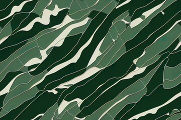 Wall Mural - dark military camouflage 2d illustrated seamless pattern