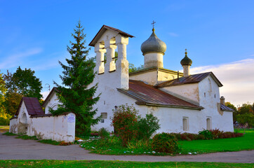 Wall Mural - Old Russian churches of Pskov