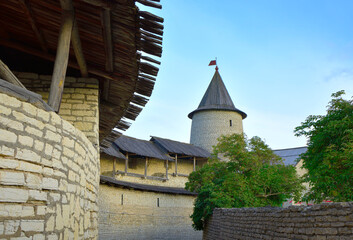 Wall Mural - The Old Russian Pskov Kremlin