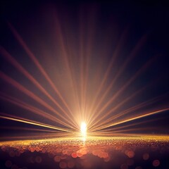 Wall Mural - Light effect. Abstract light effect. Sunlight effect. lens flare. light leaks.	