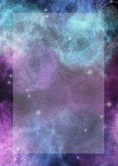 Wall Mural - abstract with space.beautiful bright space objects.planets and comets.abstract background,wallpaper,