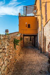 Wall Mural - Spello. Ancient atmosphere in the medieval village