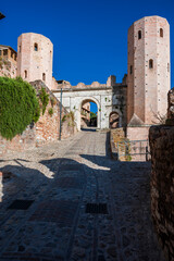 Wall Mural - Spello. Ancient atmosphere in the medieval village