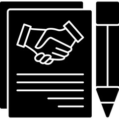 Poster - Agreement Icon