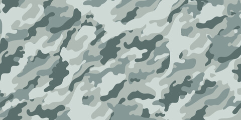 Arctic military camouflage. Vector camouflage pattern for army. 