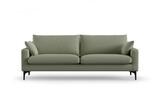 Fototapeta  - Modern sofa on isolated white background. Furniture for the modern interior, minimalist design.