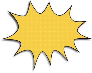 Comic sign clouds. Boom bang, wow and cool speech bubbles. Burst cloud expressions, comics mems humor dialogue bubbles or superheroes speak explode. Template for design
