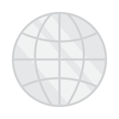 Poster - global sphere icon