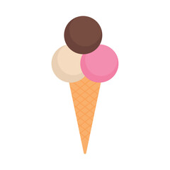 Sticker - ice cream cone