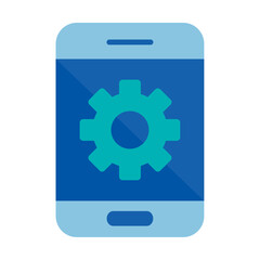 Poster - smartphone device icon