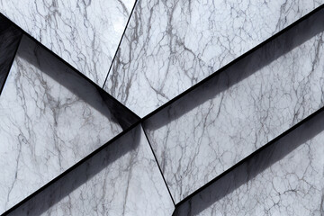 Wall Mural - top view of white marble texture background