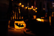 Halloween im dunkeln Deko